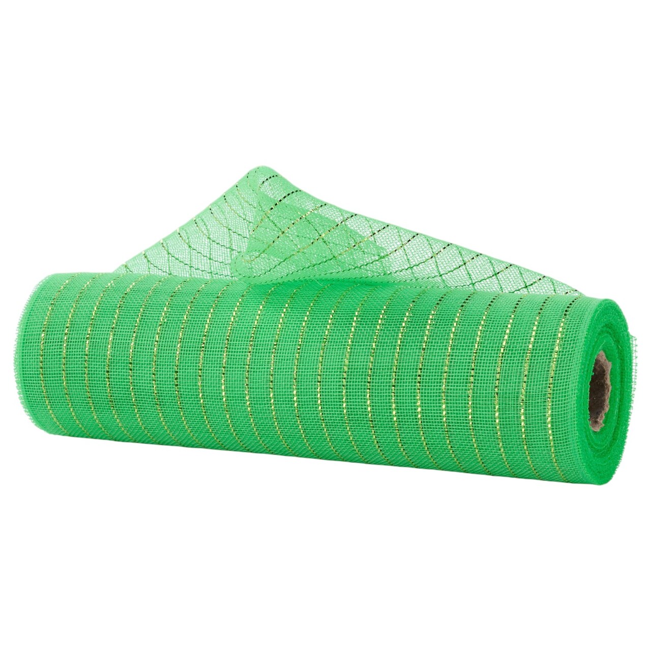 Deco Mesh: 10.25" Pastel Lavender Purple Fine Weave Metallic Deco Poly Mesh for Wreaths, Bows, Crafts, and Decorations